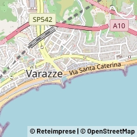 Kaart Varazze