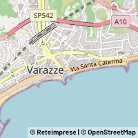 지도 Varazze
