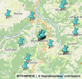 Mappa Piazza Fontana, 41045 Montefiorino MO, Italia (1.9895)