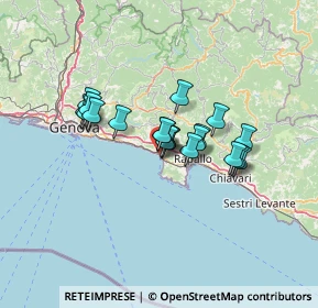 Mappa Via Filippo da Recco, 16036 Recco GE, Italia (9.65)