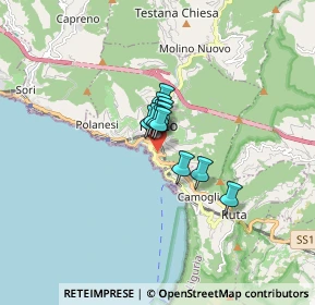 Mappa Via Filippo da Recco, 16036 Recco GE, Italia (0.76083)