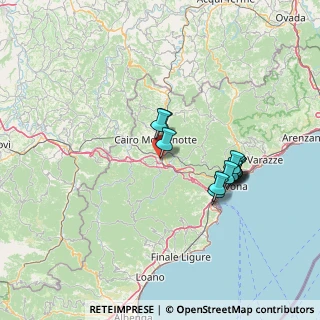 Mappa Via Apollo Sanguinetti, 17014 Carcare SV, Italia (12.64333)