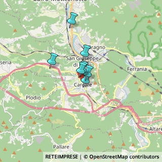 Mappa Via Apollo Sanguinetti, 17014 Carcare SV, Italia (2.60615)
