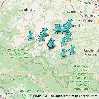Mappa Via Papa Giovanni XXIII, 42030 Villa Minozzo RE, Italia (10.35813)