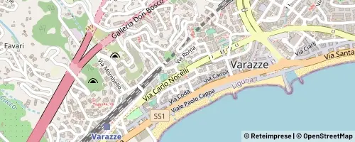 Mappa Varazze