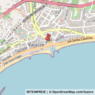 Mappa Via Caduti per la Libertà, 9, 17019 Varazze, Savona (Liguria)