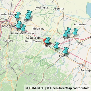 Mappa Via T. Casoni, 40026 Imola BO, Italia (17.34235)