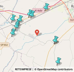 Mappa Via Argine Destro Montone, 48125 Ravenna RA, Italia (5.00545)