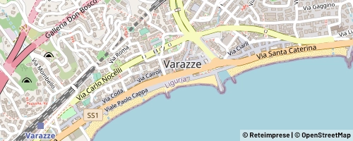 Mappa Varazze