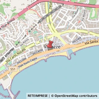 Mappa Corso G. Matteotti, 70, 17019 Varazze, Savona (Liguria)