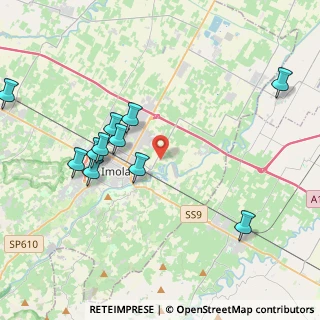 Mappa Via colombara Lughese, 40026 Imola BO, Italia (4.41727)