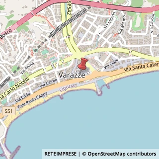 Mappa Via Campana, 37, 17019 Varazze, Savona (Liguria)