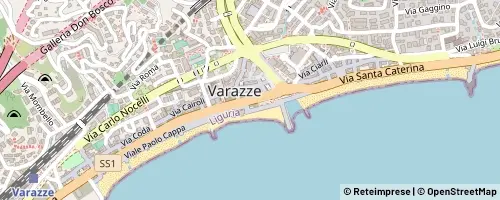 Mappa Varazze