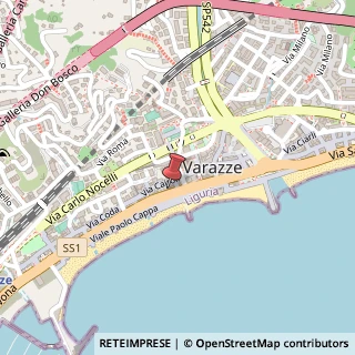 Mappa Corso Cristoforo Colombo, 18, 17019 Varazze, Savona (Liguria)