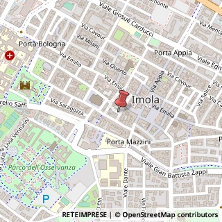 Mappa Via XX Settembre, 33, 40026 Imola, Bologna (Emilia Romagna)