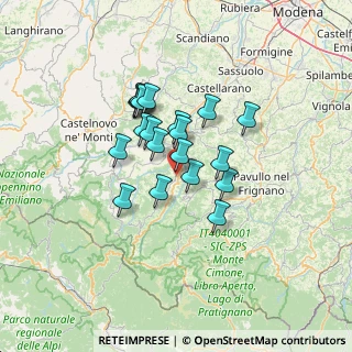 Mappa SP 32, 41045 Montefiorino MO, Italia (9.999)