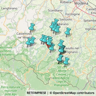 Mappa SP 32, 41045 Montefiorino MO, Italia (10.5045)