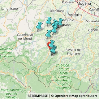 Mappa SP 32, 41045 Montefiorino MO, Italia (10.74818)