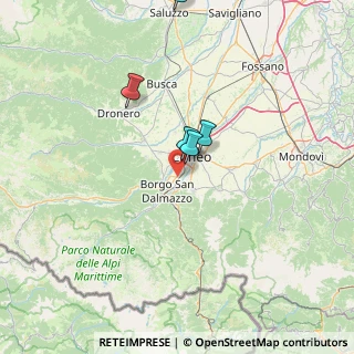 Mappa Via Achille Grandi, 12011 Borgo San Dalmazzo CN, Italia (44.3)