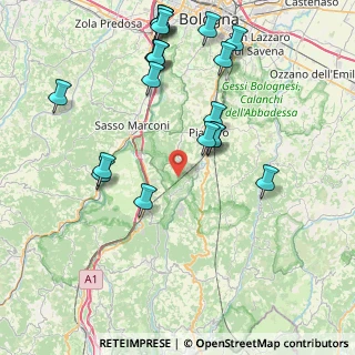 Mappa Strada delle Calzinare, 40065 Pianoro BO, Italia (9.4775)
