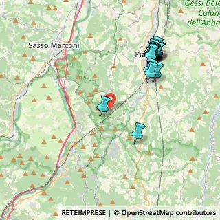 Mappa Strada delle Calzinare, 40065 Pianoro BO, Italia (4.4605)