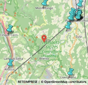 Mappa Strada delle Calzinare, 40065 Pianoro BO, Italia (3.4335)