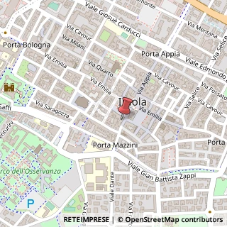 Mappa Via G. Mazzini, 17, 40026 Imola, Bologna (Emilia Romagna)