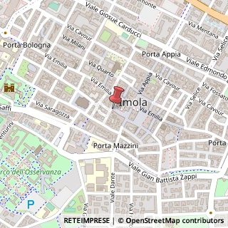 Mappa Piazza Antonio Gramsci, 21, 40026 Imola, Bologna (Emilia Romagna)