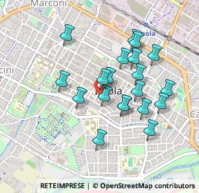 Mappa Via XX Settembre, 40026 Imola BO, Italia (0.409)