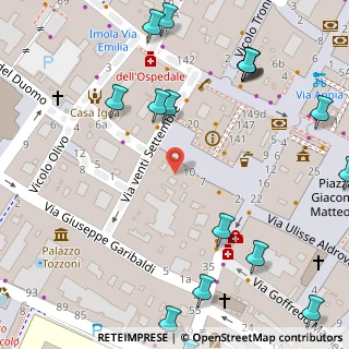 Mappa Via XX Settembre, 40026 Imola BO, Italia (0.107)