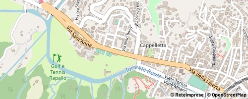 Mappa Rapallo