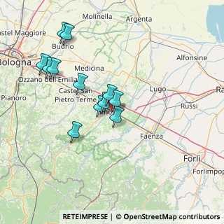 Mappa Via Curiel Enrico, 40026 Imola BO, Italia (13.84583)