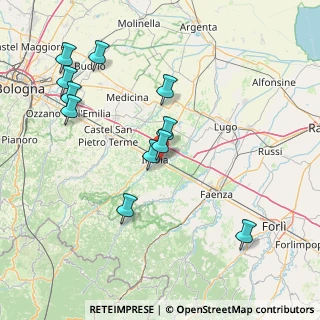 Mappa Via Curiel Enrico, 40026 Imola BO, Italia (16.83636)