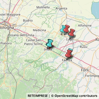 Mappa Via Curiel Enrico, 40026 Imola BO, Italia (10.98286)
