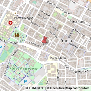 Mappa Via Nino Bixio, 7, 40026 Imola, Bologna (Emilia Romagna)