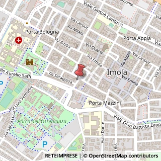 Mappa Via Nino Bixio, 9, 40026 Imola, Bologna (Emilia Romagna)