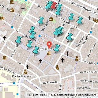 Mappa Piazza Matteotti, 40026 Imola BO, Italia (0.1395)