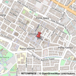 Mappa Piazza matteotti giacomo 16, 40026 Imola, Bologna (Emilia Romagna)