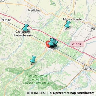 Mappa Via Alessandro della Nave, 40026 Imola BO, Italia (3.95167)