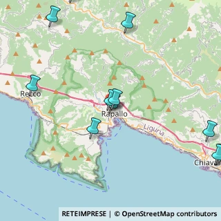 Mappa Via Cereghetta, 16035 Rapallo GE, Italia (6.39071)