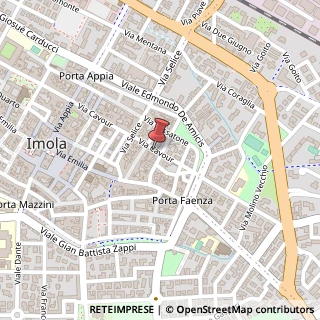 Mappa Via Cavour, 105, 40026 Imola, Bologna (Emilia Romagna)