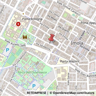 Mappa Via garibaldi giuseppe 20, 40026 Imola, Bologna (Emilia Romagna)
