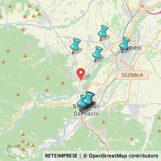 Mappa SP23, 12010 Vignolo CN, Italia (3.45727)
