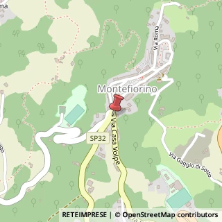 Mappa Via Casa Volpe, 3, 41045 Montefiorino, Modena (Emilia Romagna)