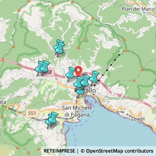 Mappa Via Laggiaro, 16039 Rapallo GE, Italia (1.67909)