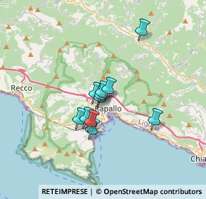 Mappa 16039 Rapallo GE, Italia (2.24273)