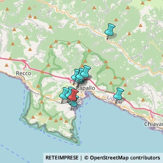 Mappa Via Laggiaro, 16039 Rapallo GE, Italia (2.24273)
