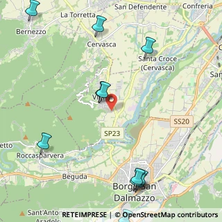 Mappa Via Monte Bussaja, 12010 Vignolo CN, Italia (2.95636)