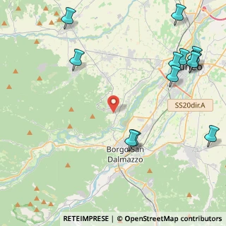Mappa Via Monte Bussaja, 12010 Vignolo CN, Italia (5.91417)