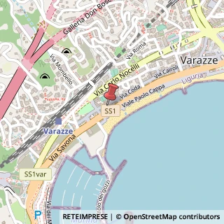 Mappa Via Milano, 25 E, 17019 Varazze, Savona (Liguria)